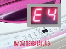 Máy Giặt Toshiba báo lỗi E4