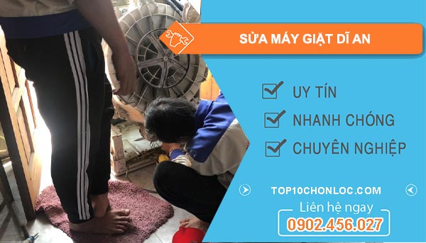 sửa máy giặt Dĩ An