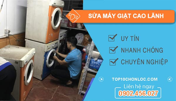 sửa máy giặt tại cao lãnh