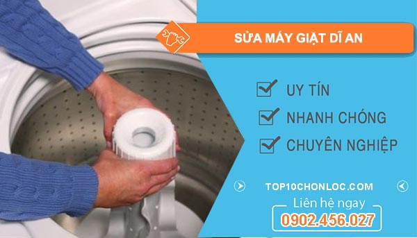 sửa máy giặt tại Dĩ An