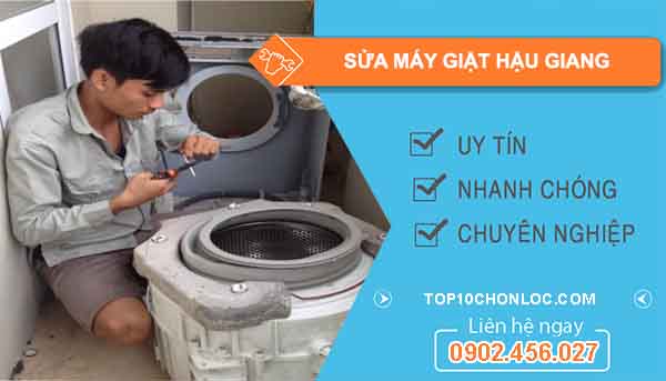 sửa máy giặt tại hậu giang