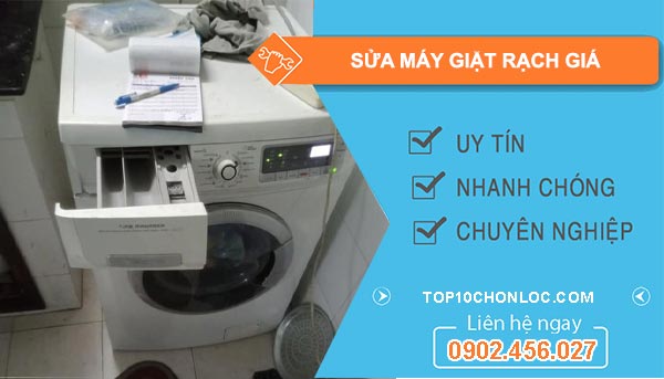 sửa máy giặt tại rạch giá