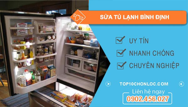 sửa tủ lạnh tại Bình Định