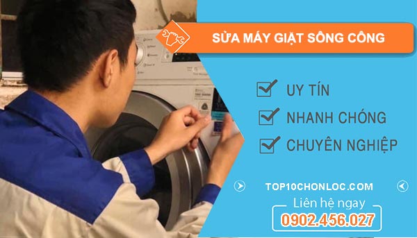 thợ sửa máy giặt sông công