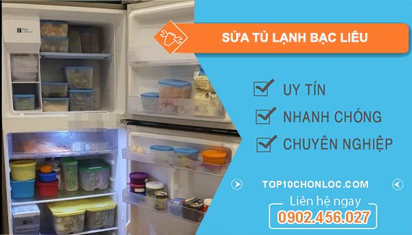 thọ sửa tủ lạnh Bạc Liêu