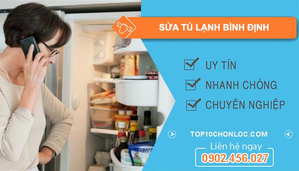 thợ sửa tủ lạnh Bình Định